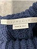 Stella McCartney Argyle Solid Blue Turtleneck Sweater Size S - photo 7