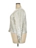 The Drop Metallic Silver Pullover Sweater Size 2X - photo 5