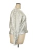 The Drop Metallic Silver Pullover Sweater Size 2X - photo 4