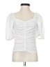 Gap 100% Cotton White Short Sleeve Top Size XS - photo 1
