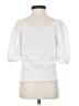 Gap 100% Cotton White Short Sleeve Top Size XS - photo 2