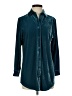 Soft Surroundings Teal Long Sleeve Blouse Size XS (petite) - photo 1