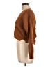 Pink Rose Brown Pullover Sweater Size M - photo 5