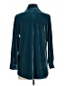 Soft Surroundings Teal Long Sleeve Blouse Size XS (petite) - photo 2