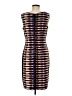 Taylor Stripes Graphic Purple Cocktail Dress Size 8 - photo 2