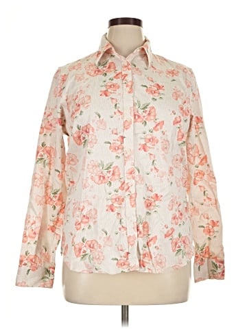 Chaps Long Sleeve Blouse (view 1)