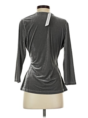 Soft Surroundings 3/4 Sleeve Top (view 2)
