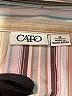 Cato Stripes Ivory 3/4 Sleeve Button-Down Shirt Size M - photo 7