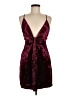 Avec 100% Polyester Burgundy Cocktail Dress Size M - photo 1