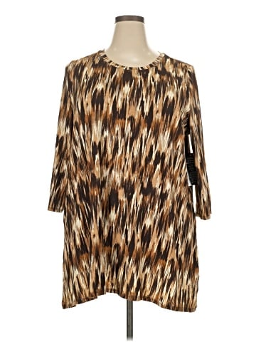 Jessica London 3/4 Sleeve Blouse (view 1)