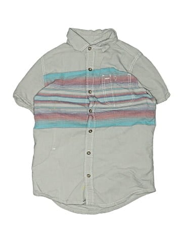 Ruff Hewn Short Sleeve Button-Down Shirt (view 1)