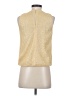 7 For All Mankind 100% Polyester Gold Sleeveless Blouse Size XS - photo 2