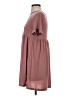 Shein Solid Brown Casual Dress Size XS - photo 5