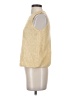 7 For All Mankind 100% Polyester Gold Sleeveless Blouse Size XS - photo 5