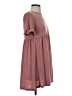 Shein Solid Brown Casual Dress Size XS - photo 4