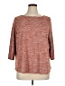 Ruby Rd. Brown 3/4 Sleeve T-Shirt Size 1X - photo 1