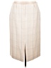 BOSS by HUGO BOSS Ivory Formal Skirt Size 12 - photo 1