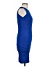 Helmut Lang Solid Blue Cocktail Dress Size L - photo 4
