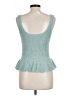 Blu Pepper 100% Polyester Teal Sleeveless Top Size L - photo 2