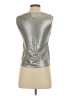Lauren Taylor Metallic Silver Sleeveless Top Size S - photo 2
