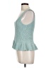 Blu Pepper 100% Polyester Teal Sleeveless Top Size L - photo 5
