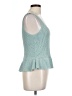 Blu Pepper 100% Polyester Teal Sleeveless Top Size L - photo 4