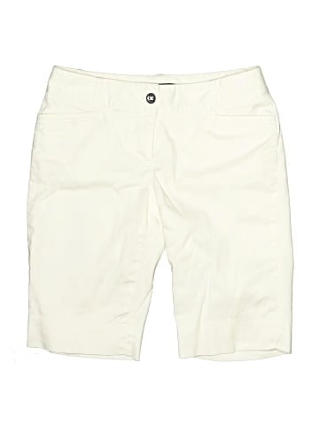 White House Black Market Khaki Shorts (view 1)