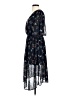 JOA 100% Polyester Paisley Blue Casual Dress Size XS - photo 5