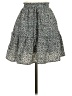 Crescent 100% Polyester Animal Print Gray Casual Skirt Size S - photo 1