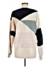 Joie Color Block Pink Wool Pullover Sweater Size M - photo 2