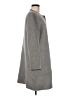 Lafayette 148 New York Gray Wool Coat Size M - photo 4