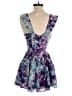 Vanessa Mooney 100% Polyester Tie-dye Purple Romper Size S - photo 2