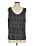 DressBarn Gray Sleeveless Top Size M (estimated) - photo 1