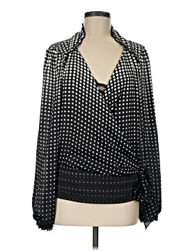 White House Black Market Long Sleeve Blouse (view 1)