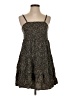 Old Navy 100% Rayon Animal Print Brown Casual Dress Size XS - photo 1