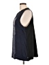 Maison Scotch 100% Viscose Black Blue Sleeveless Blouse Size XL (4) - photo 5