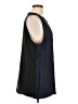 Maison Scotch 100% Viscose Black Blue Sleeveless Blouse Size XL (4) - photo 4