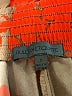 Rules of Etiquette Print Brown Khaki Shorts Size S - photo 3