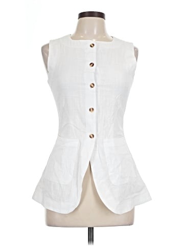 Unbranded Sleeveless Button-Down Shirt (view 1)