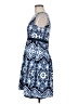 Talbots Paisley Blue Cocktail Dress Size 6 Petite - photo 5