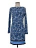MICHAEL Michael Kors Print Blue Casual Dress Size S (petite) - photo 1