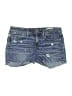 Limited Edition 100% Cotton Blue Denim Shorts Size 2 - photo 1