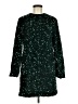 Unbranded 100% Polyester Stars Green Cocktail Dress Size M - photo 1