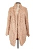 Bishop + Young 100% Polyester Tan Faux Fur Jacket Size M - photo 1