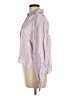 Astr 100% Viscose Metallic Pink Long Sleeve Blouse Size M - photo 5