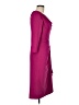 Tadashi Solid Pink Burgundy Cocktail Dress Size M - photo 4