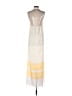Assorted Brands 100% Polyester Yellow Casual Dress Size XS - photo 2