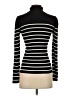 DKNY Stripes Black Turtleneck Sweater Size XS - photo 2
