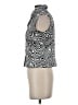 VERTIGO 100% Polyester Silver Sleeveless Blouse Size S - photo 5