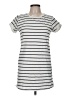 Lumiere Stripes White Casual Dress Size M - photo 1